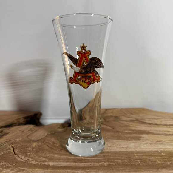 Vintage 1970's - Anheuser Bush "A & Eagle" - Tall Pint Glass - Picture 5 of 6